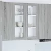  Függő szekrény Riga Szürke Sonoma 80 x 31 x 100 cm Faanyag
