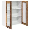  Függő szekrény polcokkal Riga Öreg fa 80 x 31 x 100 cm Faanyag