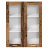  Függő szekrény polcokkal Riga Öreg fa 80 x 31 x 100 cm Faanyag