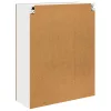  Függő szekrény polcokkal Riga Öreg fa 80 x 31 x 100 cm Faanyag