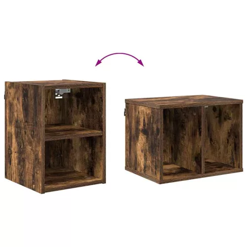  Függő szekrény Riga Füstölt tölgy 30 x 29,5 x 40 cm Faanyag