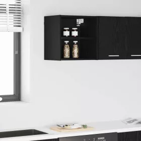    Függő szekrény Riga Fekete tölgy 40 x 29,5 x 40 cm Faanyag