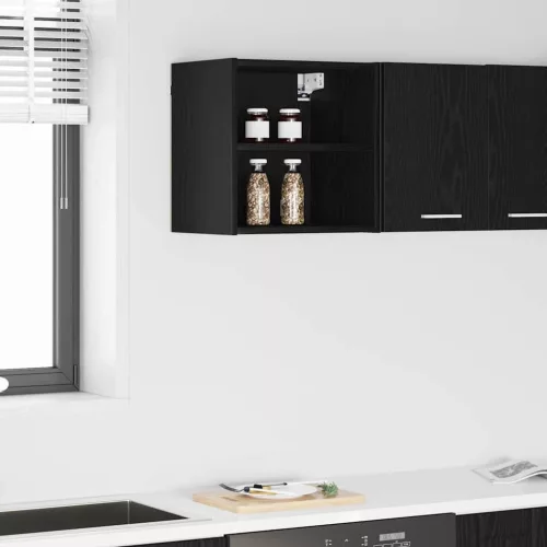  Függő szekrény Riga Fekete tölgy 40 x 29,5 x 40 cm Faanyag
