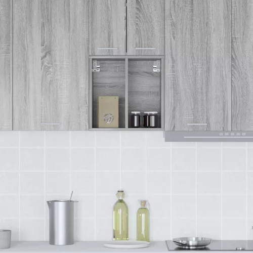  Függő szekrény Riga Szürke Sonoma 40 x 29,5 x 40 cm Faanyag