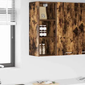    Függő szekrény Riga Füstölt tölgy 30 x 29,5 x 80 cm Faanyag