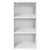  Függő szekrény polcokkal Riga Fehér 40 x 29,5 x 80 cm Faanyag