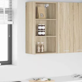    Függő szekrény Riga Sonoma tölgy 40 x 29,5 x 80 cm Faanyag