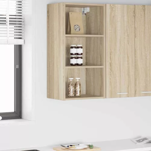  Függő szekrény Riga Sonoma tölgy 40 x 29,5 x 80 cm Faanyag