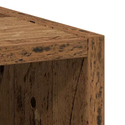  Függő szekrény polcokkal Riga Öreg fa 40 x 29,5 x 80 cm Faanyag