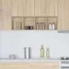  Függő szekrény Riga Sonoma tölgy 30 x 29,5 x 100 cm Faanyag