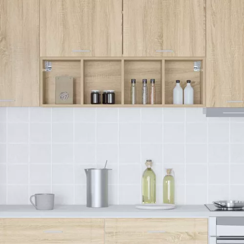  Függő szekrény Riga Sonoma tölgy 30 x 29,5 x 100 cm Faanyag