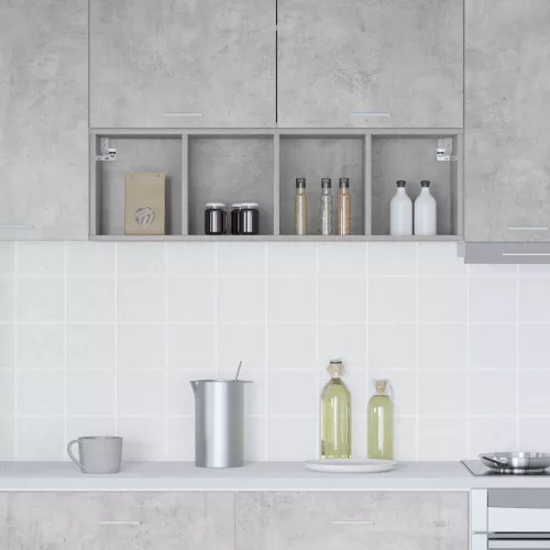  Függő szekrény Riga Beton Szürke 30 x 29,5 x 100 cm Faanyag