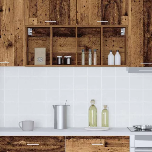  Függő szekrény Riga Öreg fa 40 x 29,5 x 100 cm Faanyag