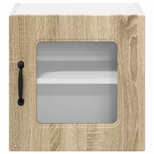  Fali konyhaszekrény 2 pcs Sonoma tölgy 40 x 31 x 40 cm Faanyag