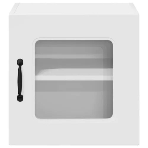  Fali konyhaszekrény Magas Fényű Fehér 40 x 31 x 40 cm Faanyag