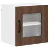  Fali konyhaszekrény 2 pcs Barna Tölgy 40 x 31 x 40 cm Faanyag