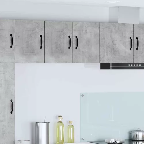  Fali konyhaszekrény 2 pcs Beton Szürke 30 x 31 x 40 cm Faanyag