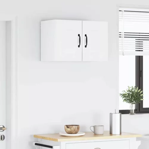  Fali konyhaszekrény Magas Fényű Fehér 30 x 31 x 40 cm Faanyag