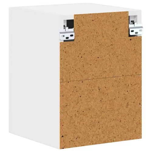  Fali konyhaszekrény 2 pcs Magas Fényű Fehér 30 x 31 x 40 cm