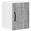  Fali konyhaszekrény 2 pcs Szürke Sonoma 30 x 31 x 40 cm Faanyag