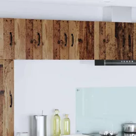  Fali konyhaszekrény 2 pcs Öreg fa 30 x 31 x 40 cm Faanyag