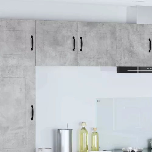  Fali konyhaszekrény 2 pcs Beton Szürke 40 x 31 x 40 cm Faanyag