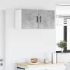  Fali konyhaszekrény 2 pcs Beton Szürke 40 x 31 x 40 cm Faanyag