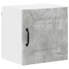  Fali konyhaszekrény 2 pcs Beton Szürke 40 x 31 x 40 cm Faanyag