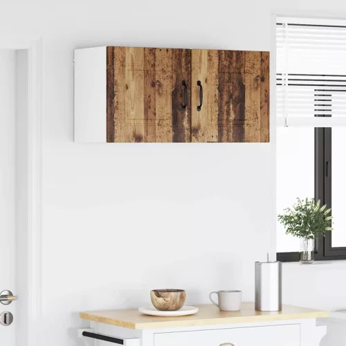  Fali konyhaszekrény polcokkal Öreg fa 40 x 31 x 40 cm Faanyag