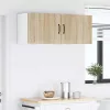  Fali konyhaszekrény 2 pcs Sonoma tölgy 50 x 31 x 40 cm Faanyag