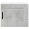  Fali konyhaszekrény Beton Szürke 50 x 31 x 40 cm Faanyag