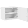  Fali konyhaszekrény 2 pcs Beton Szürke 50 x 31 x 40 cm Faanyag