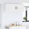  Fali konyhaszekrény 2 pcs Magas Fényű Fehér 50 x 31 x 40 cm