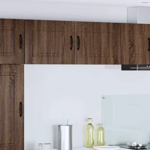  Fali konyhaszekrény 2 pcs Barna Tölgy 50 x 31 x 40 cm Faanyag