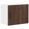  Fali konyhaszekrény 2 pcs Barna Tölgy 50 x 31 x 40 cm Faanyag