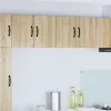  Fali konyhaszekrény 2 pcs Sonoma tölgy 60 x 31 x 40 cm Faanyag