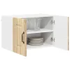  Fali konyhaszekrény 2 pcs Sonoma tölgy 60 x 31 x 40 cm Faanyag