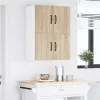  Fali konyhaszekrény 2 pcs Sonoma tölgy 60 x 31 x 40 cm Faanyag