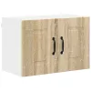  Fali konyhaszekrény 2 pcs Sonoma tölgy 60 x 31 x 40 cm Faanyag