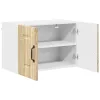  Fali konyhaszekrény 2 pcs Sonoma tölgy 60 x 31 x 40 cm Faanyag