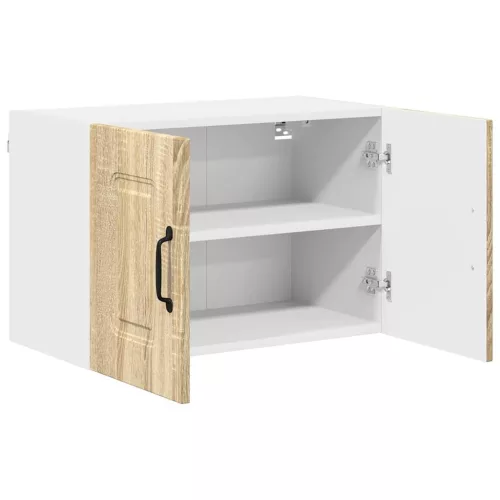  Fali konyhaszekrény 2 pcs Sonoma tölgy 60 x 31 x 40 cm Faanyag