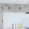  Fali konyhaszekrény Beton Szürke 60 x 31 x 40 cm Faanyag