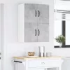  Fali konyhaszekrény Beton Szürke 60 x 31 x 40 cm Faanyag
