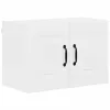  Fali konyhaszekrény 2 pcs Magas Fényű Fehér 60 x 31 x 40 cm