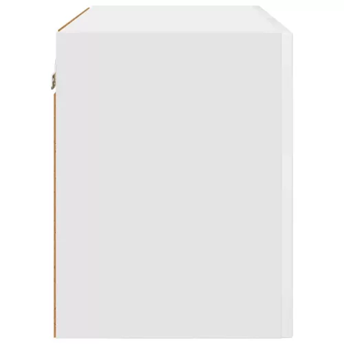  Fali konyhaszekrény 2 pcs Magas Fényű Fehér 60 x 31 x 40 cm