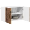  Fali konyhaszekrény 2 pcs Öreg fa 60 x 31 x 40 cm Faanyag