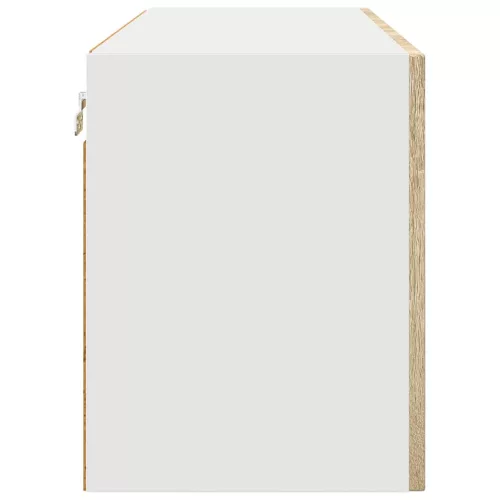  Fali konyhaszekrény Sonoma tölgy 80 x 31 x 40 cm Faanyag