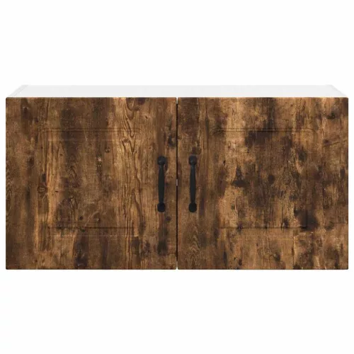  Fali konyhaszekrény Füstölt tölgy 80 x 31 x 40 cm Faanyag