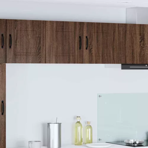  Fali konyhaszekrény ajtóval Barna Tölgy 80 x 31 x 40 cm Faanyag