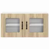  Fali konyhaszekrény Sonoma tölgy 80 x 31 x 40 cm Faanyag